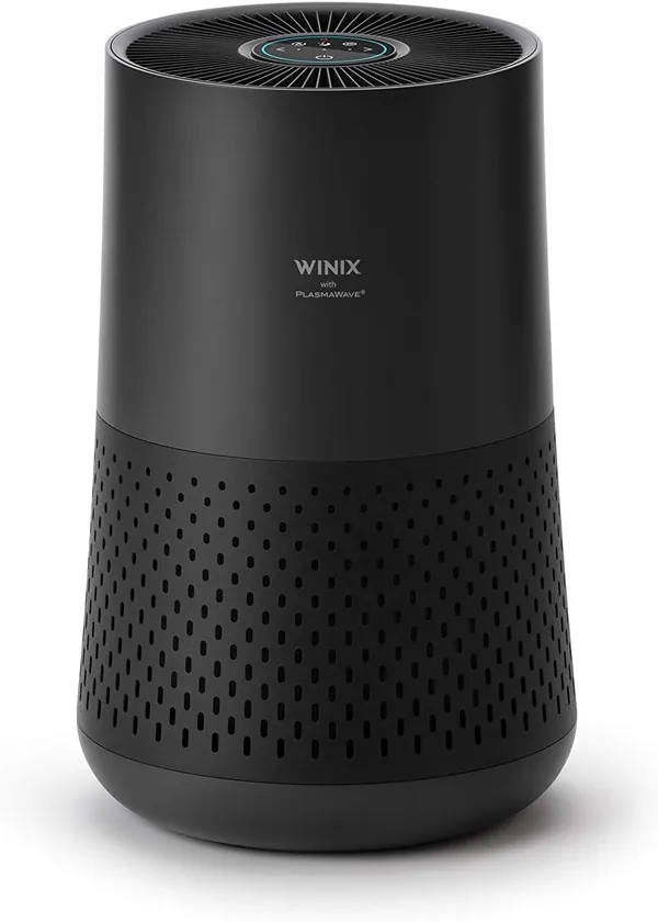 Winix A330 luchtreiniger vooraanzicht zwart compact design