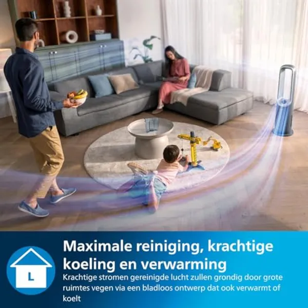 Philips AMF870 NanoProtect HEPA filter, actief koolfilter en voorfilter