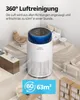 Coway Airmega 100 in slaapkamer met uitschakelbare verlichting