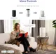 Levoit Core 300S spraakbediening met Alexa en Google Home