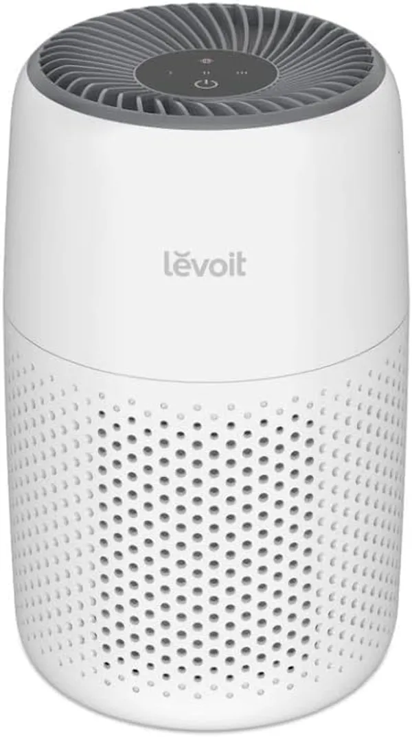 Levoit Core Mini-P luchtreiniger wit vooraanzicht compact design