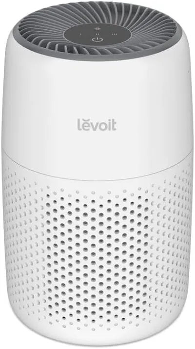Levoit Core Mini-P luchtreiniger wit vooraanzicht compact design