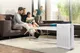 Winix Zero luchtreiniger in woonkamer setting